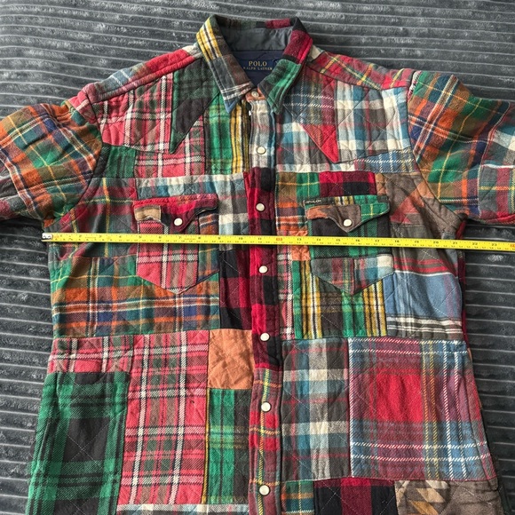 Ralph Lauren Patchwork Shacket NWT - Picture 6 of 7